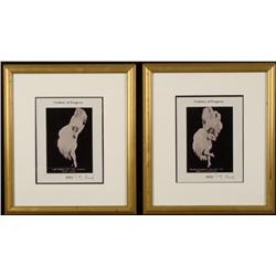 2 Sally Rand Century of Progress 1933 Photos Framed