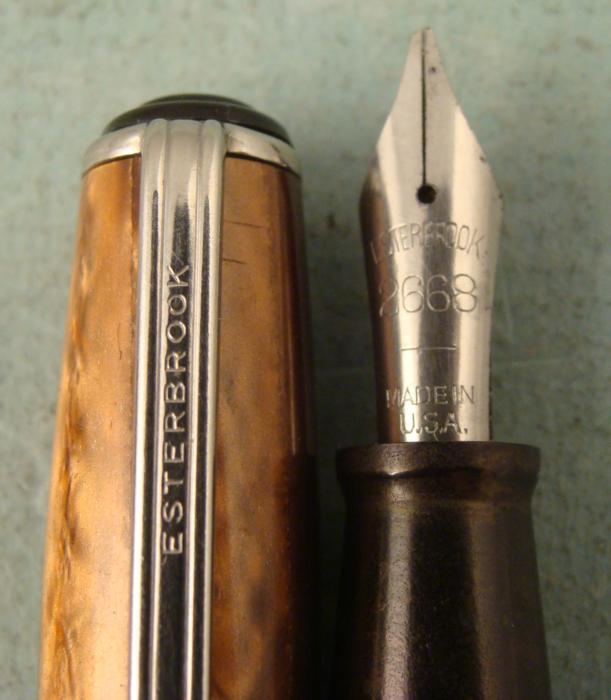 Old Esterbrook Vintage Fountain Pen 2668 Brown