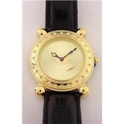 Handsome Art Deco Erte Design Mens Watch