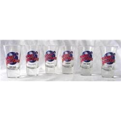 6 Dif Planet Hollywood Shot Glass Chicago Myrtle Beach