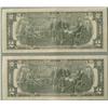 Image 2 : 2 UNC 1976 Consec # $2 Dollar Note Bills G Mint Chicago