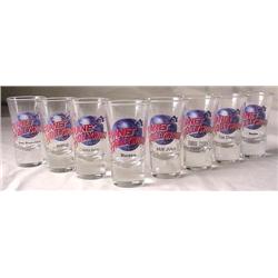 8 Planet Hollywood Shot Glasses Boston NR SPECIAL