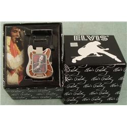Elvis Presley Guitar Shaped Picture Watch EV-W08A MIB