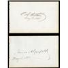Image 1 : Garfield & Arthur Signatures 1881