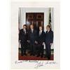 Image 1 : Four Presidents Signed Photo