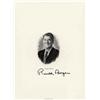 Image 1 : Ronald Reagan Signed Portrait