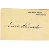 Image 1 : Franklin D. Roosevelt Card Signed