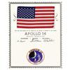 Image 1 : Apollo 14 Flown U.S. Flag