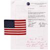 Image 1 : Apollo 17 Flown U.S. Flag