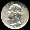 1954 GW Silver Quarter Graded GEM Scarce Variety (COI-6171)