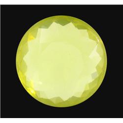 59.68ct Real AAA Green Gold Quartz Round (GEM-14661)