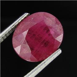 3.36ct Ruby Winza Tanzania Untreated (GEM-27851)