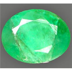 1.43ct Top Green Colobbian Emerald CLEAN CLEAR (GEM-7390)
