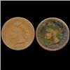 1868 Indian Cent Pair Circulated (COI-7472)
