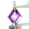 63ct Purple Amethyst Silver Pendant Appr Est $10k (JEW-2624)