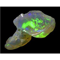 7.1ct RARE Ethiopian Crystal Opal Flashing Color (GEM-23826)