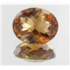 13.3ct Natural Imperial Topaz Oval Appr Est $27k (GEM-27608)