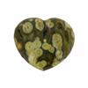 83.4ct Colorful Gem Grade Sea Jasper Heart (GEM-21161)