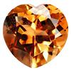 7.76ct Heart Orange Imperial Topaz Appr Est $19k (GEM-27752)