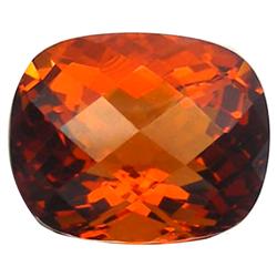 33.71ct Madeira Citrine Cushion Appr Est $ 17k (GEM-27865)