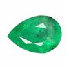 1.12ct Natural Mint Green Zambian Emerald Pear (GEM-19550)