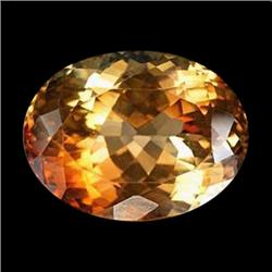 40.60ct Oval Natural Imperial Topaz Appr Est $81k (GEM-28202)