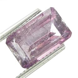 3.2ct Purple Tourmaline Emerald Cut (GEM-28450)