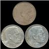 1938A/B/D Nazi Germany 2 Mark Silver Hi Grade 3 Pcs (COI-8076)