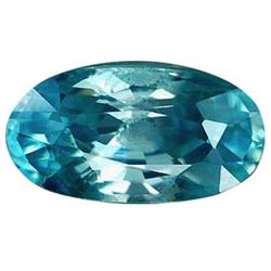 2.19ct Oval Natural Blue Zircon Cambodia  (GEM-22914)