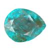 3.95ct Pear Blue Green Neon Apatite Africa  (GEM-23918)