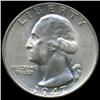 1947S Washington Silver Quarter Graded GEM (COI-6199)