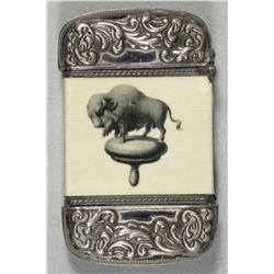 Celluloid Match Safe