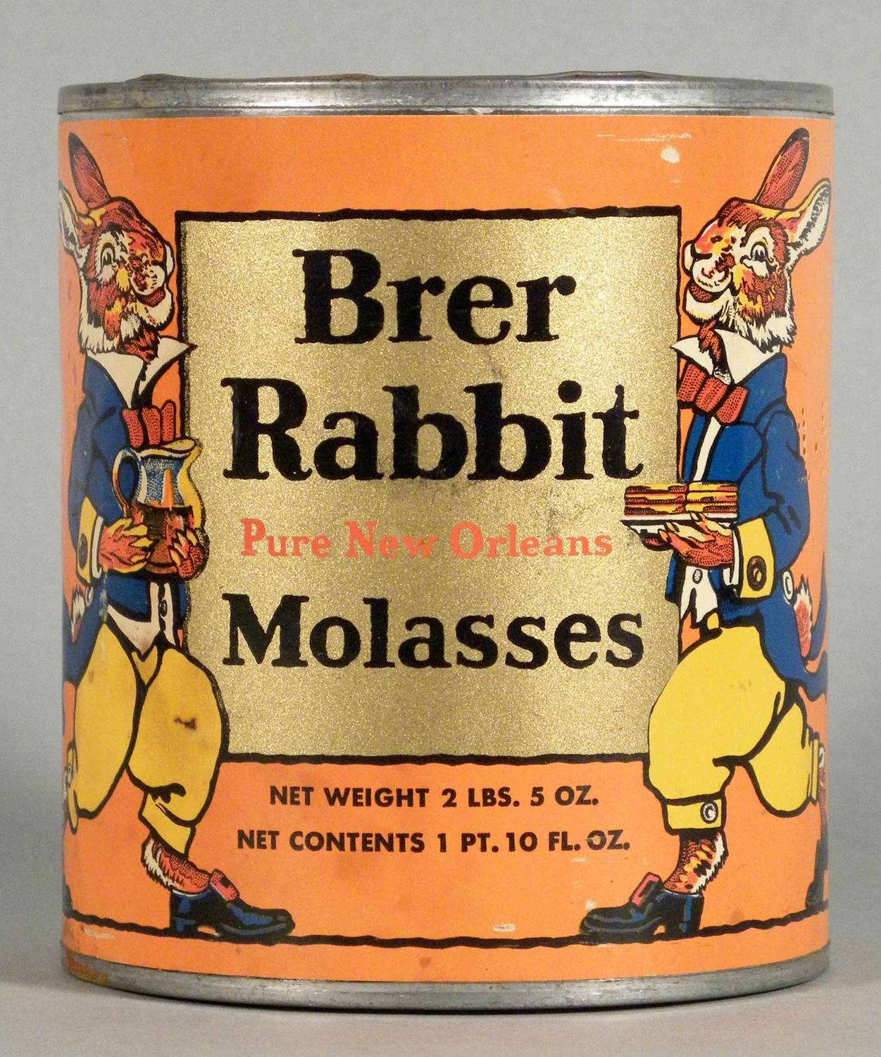Brer Rabbit Brand Molasses Tin