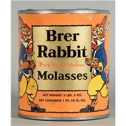 Brer Rabbit Brand Molasses Tin