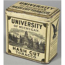 University of Michigan Tobacco Tin
