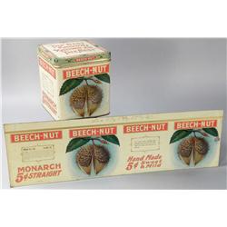 Beech-Nut Cigar tin & Proof Sheet