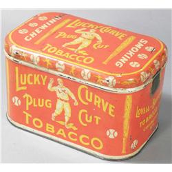 Lucky Curve Pug Cut Tobacco Tin