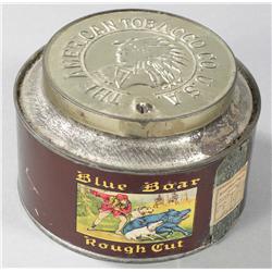 Blue Boar Rough Cut Tobacco Tin