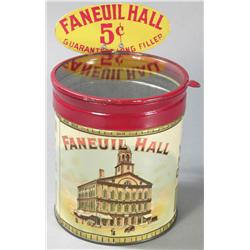 Faneuil Hall Cigar Store Display Tin