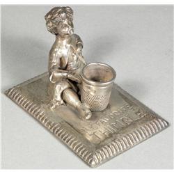 Figural Thimble Holder