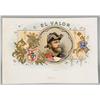 Image 1 : Rare El Valor Cigar Box Label