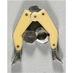 Rare Ladies Legs Celluloid Cigar Tip Cutter