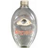 Image 1 : Embossed Enameled Glass Flask