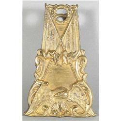 Brass Wall Mount Receipt Holder