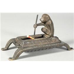 Figural Bronze Match Retriever/Striker