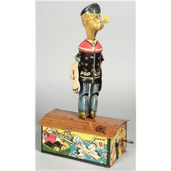 Popeye Tin Wind-Up Toy