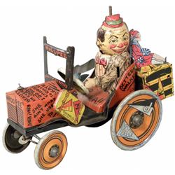 Louis Marx Tin Wind-Up Whoopee Car