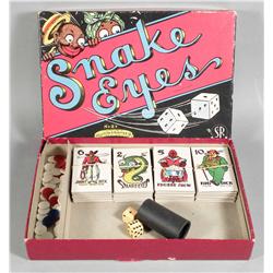 Snake Eyes Small Set No. 27 Dice Game
