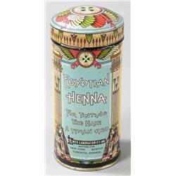Egyptian Henna Tin