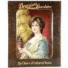 Image 1 : Brazier's Chocolates Self Framed Tin  Sign